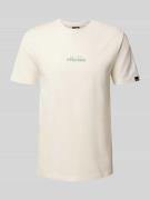 T-shirt met labelprint, model 'OLLIO'