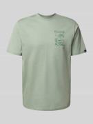 T-shirt met motief- en labelprint, model 'TROPICOSA'