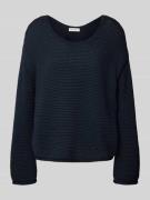 Comfort fit gebreide pullover van puur katoen