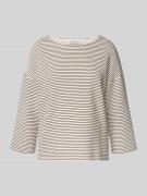 Relaxed fit sweatshirt met all-over motief