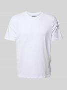 Regular fit T-shirt met ronde hals