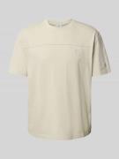 T-shirt met logobadge