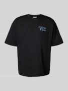 T-shirt met labelstitching
