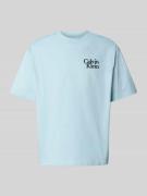 T-shirt met labelstitching