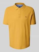 Regular fit poloshirt met logostitching