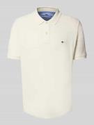 Regular fit poloshirt met logostitching