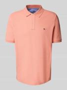 Regular fit poloshirt met logostitching