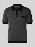 Poloshirt met korte knoopsluiting