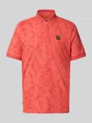Poloshirt met labeldetail