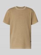 T-shirt met labelpatch