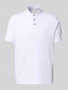 Relaxed fit poloshirt met logostitching, model 'SUPMA'