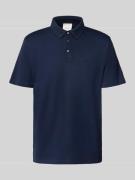 Relaxed fit poloshirt met logostitching, model 'SUPMA'