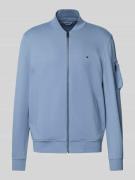 Relaxed fit sweatjack van katoenmix