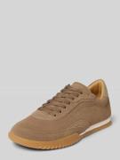 Lage sneakers van echt leer