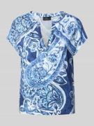 T-shirt met tuniekkraag