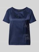 T-shirt met strass-steentjes