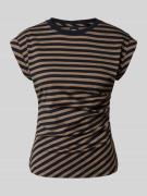 Slim fit T-shirt van puur katoen