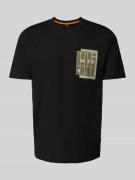 Regular fit T-shirt van puur katoen