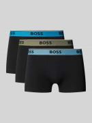Regular fit boxershort van een mix van katoen en elastaan in een set v...