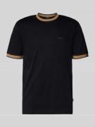 Slim fit T-shirt van puur katoen, model 'TESSLER 200'