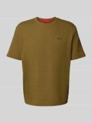 T-shirt met labelstitching, model 'Austin'