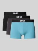 Regular fit boxershort van een mix van katoen en elastaan in een set v...