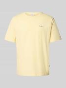 Regular fit T-shirt van puur katoen