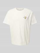 Regular fit T-shirt van puur katoen