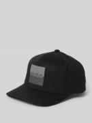 Baseballpet met labelprint, model 'Marsel'