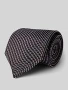 Zijden stropdas met all-over motief