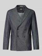Slim fit 2-knoops colbert van een katoenmix, model 'HANRY'