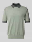 Regular fit poloshirt met contrastgarnering