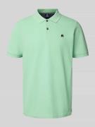 Poloshirt met labelstitching
