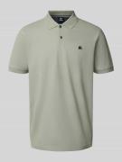 Poloshirt met labelstitching