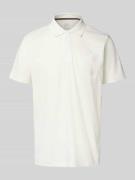 Regular fit poloshirt met borstzak