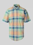 Straight fit vrijetijdsoverhemd met kentkraag