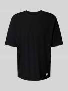 T-shirt met labeldetail, model 'hudson'