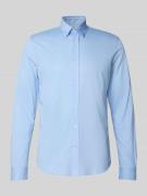 Slim fit zakelijk overhemd met knoopsluiting, model 'trostol'