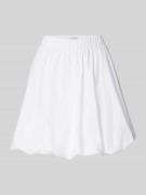 Minirok van viscose met elastische band, model 'SHIRLEY'