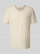 T-shirt met V-hals
