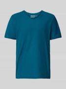 T-shirt met V-hals