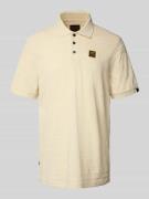 Poloshirt met labeldetail
