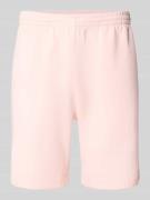 Regular fit sweatshorts van katoenmix