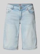 Korte jeans in used-look