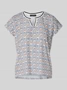 T-shirt in all-over look