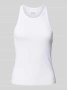 Tanktop met ribboorden, model 'ARLES'