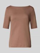 T-shirt met ronde hals en 1/2-mouwen