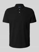 Poloshirt met labelstitching