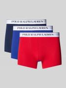 Boxershort met elastische band met logo in een set van 3 stuks