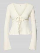Shaped fit cardigan, model 'LISSY'